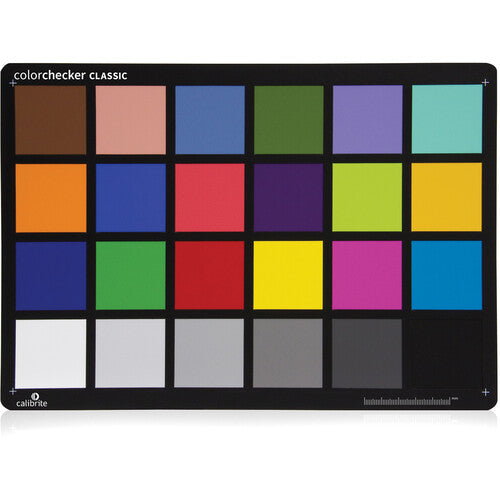 Calibrite ColorChecker Classic - Professional Color Calibration Tool for Photography & Video - Perfect for Studio, Editing & Content Creation