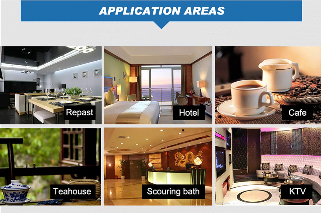 SINGCALL Wireless Restaurant Paging System - 5 Watches & 1 Call Button - Kitchen to Waiter Alert Device for Food Pickup - Ideal for Restaurants, Cafes & Catering Services
