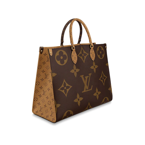 Louis Vuitton Onthego GM Tote Bag - Monogram Canvas & Reverse Monogram - Luxury Designer Handbag for Women, Work, Travel & Everyday Use