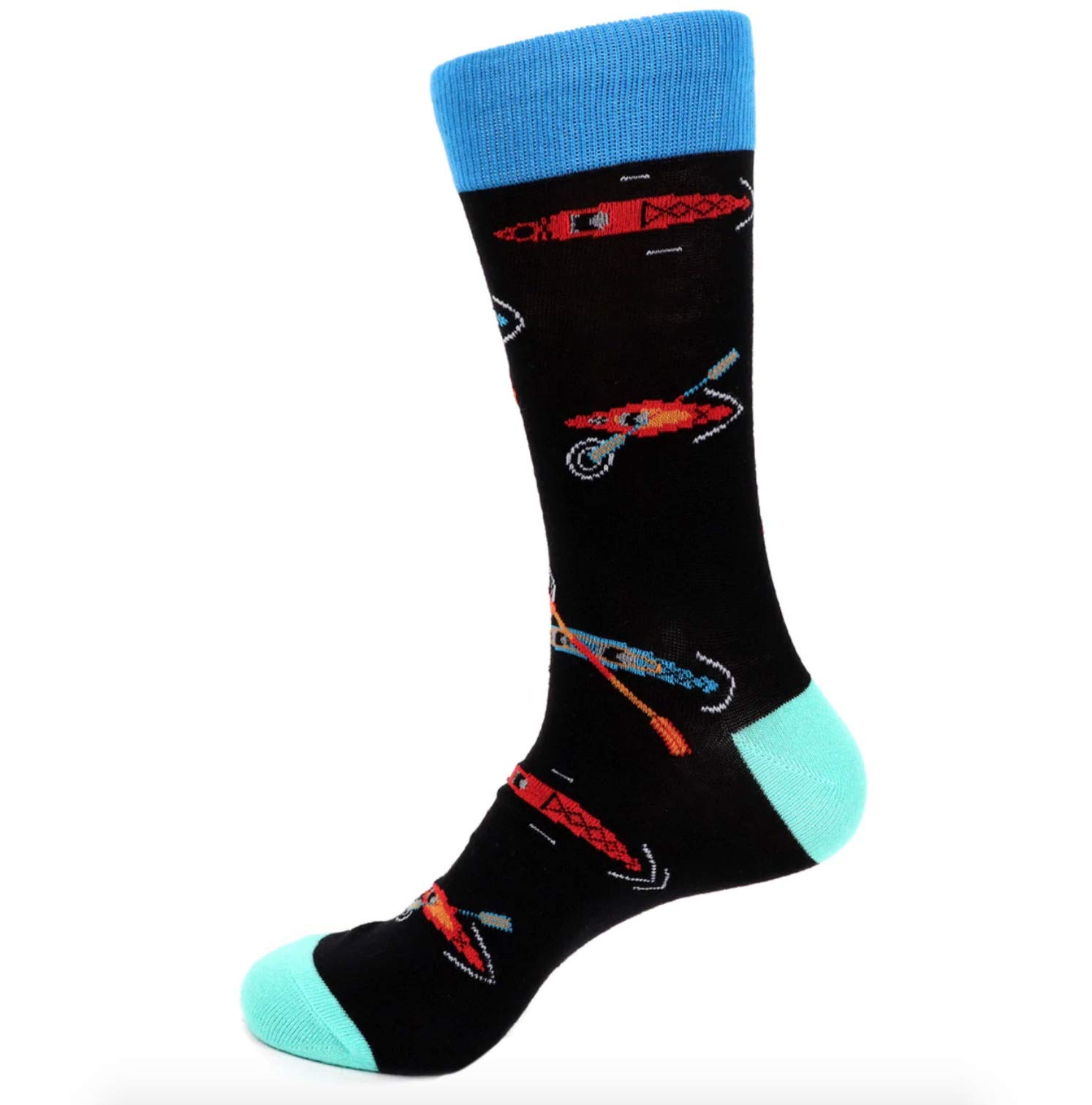 Urban-Peacock Men's Novelty Socks - Fun & Colorful Dress Socks for Men with Multiple Patterns - Perfect for Gifts, Parties & Casual Wear