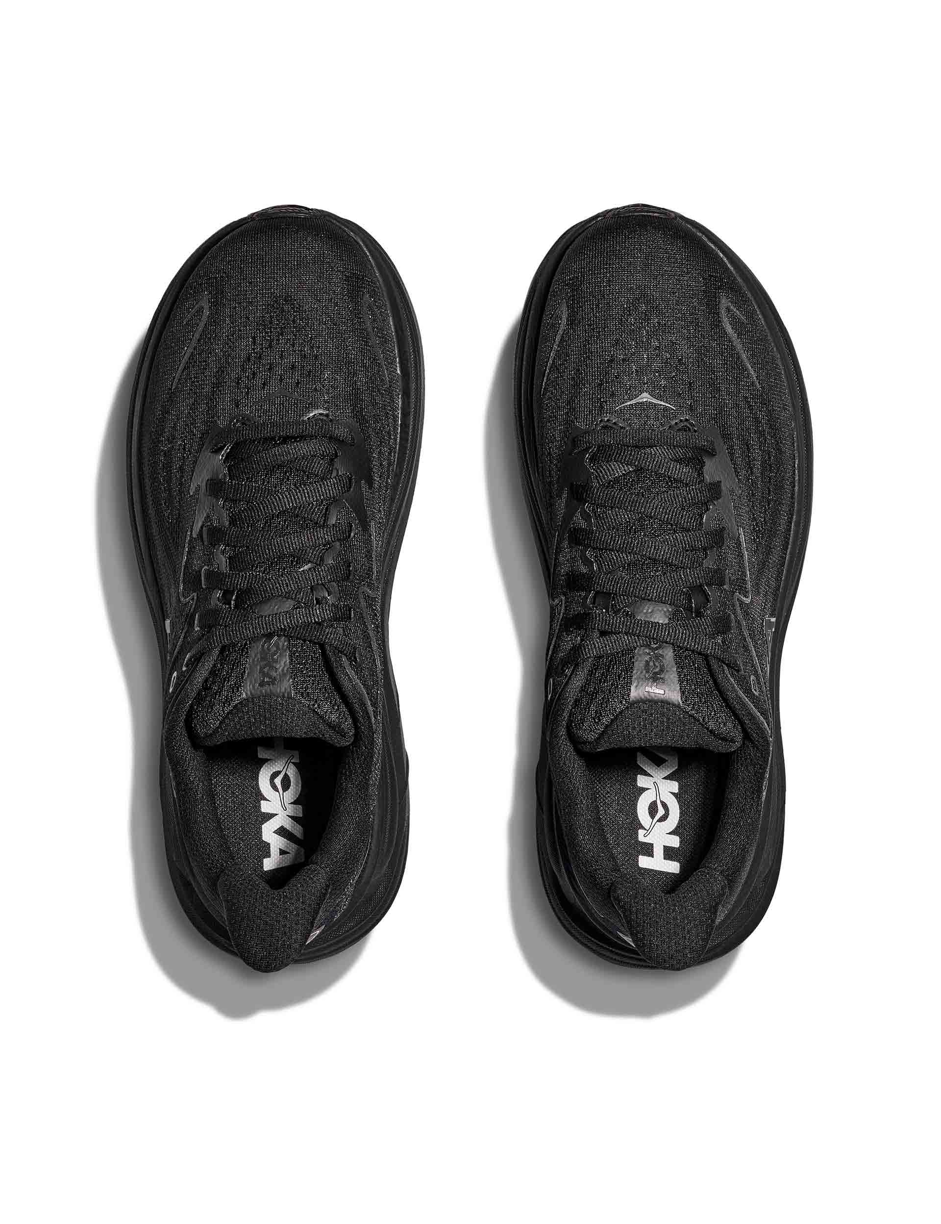 Brooks Men's Clifton 10 Running Shoes - Black | Lightweight Cushioned Road Running Sneakers for Men | Perfect for Marathon Training & Daily Jogging