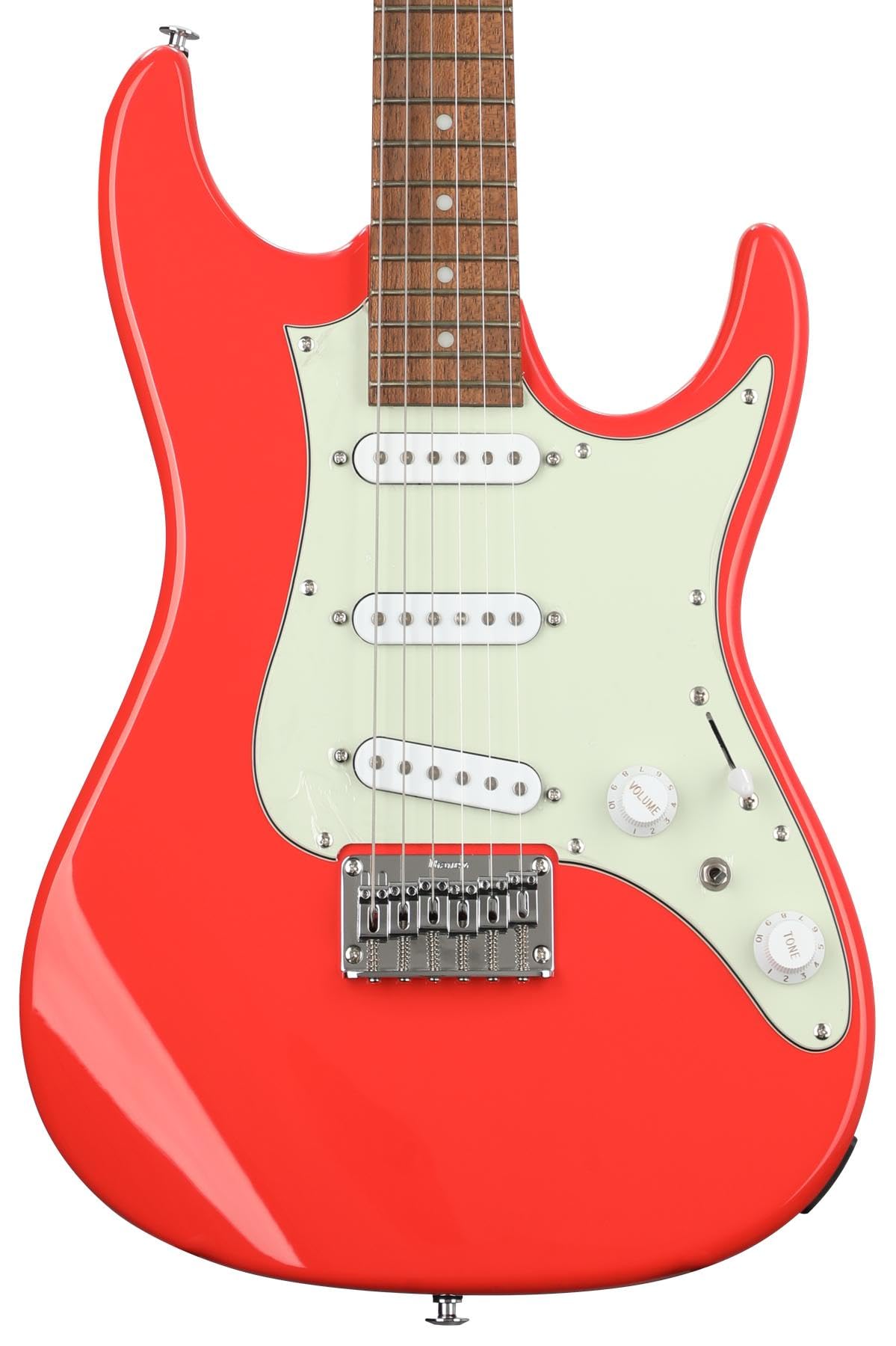 Ibanez AZES31 Electric Guitar - Vermilion Red | Premium Quality for Beginners & Professionals | Perfect for Rock, Blues & Jazz Performances