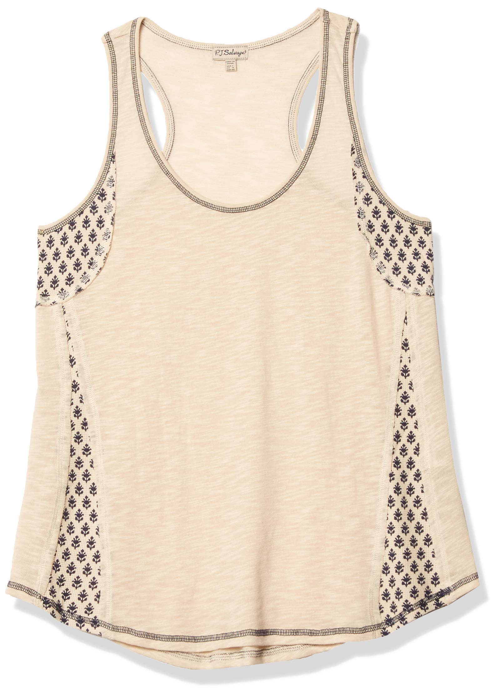 PJ Salvage Women's Graphic Lounge Tank Top - Soft Casual Sleepwear & Loungewear for Relaxing at Home or Yoga