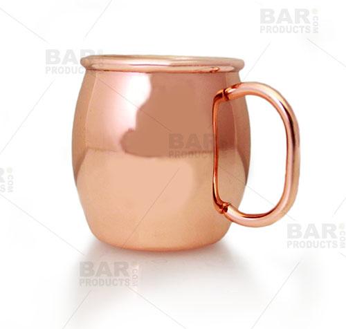 Premium Copper Moscow Mule Mini 2oz Shot Glasses - 4 Pack Set for Cocktails, Whiskey, Tequila & Party Shots - Perfect for Home Bars, Weddings & Gifts