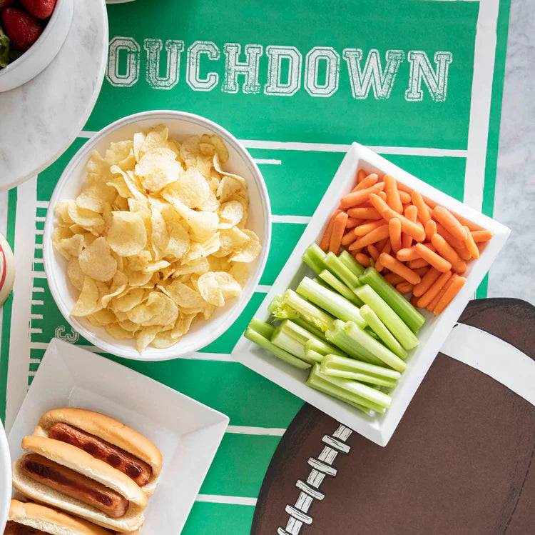 Touchdown Runner 20 x 25 Feet - Non-Slip Football Field Mat for Indoor/Outdoor Sports, Training, and Game Day Decor