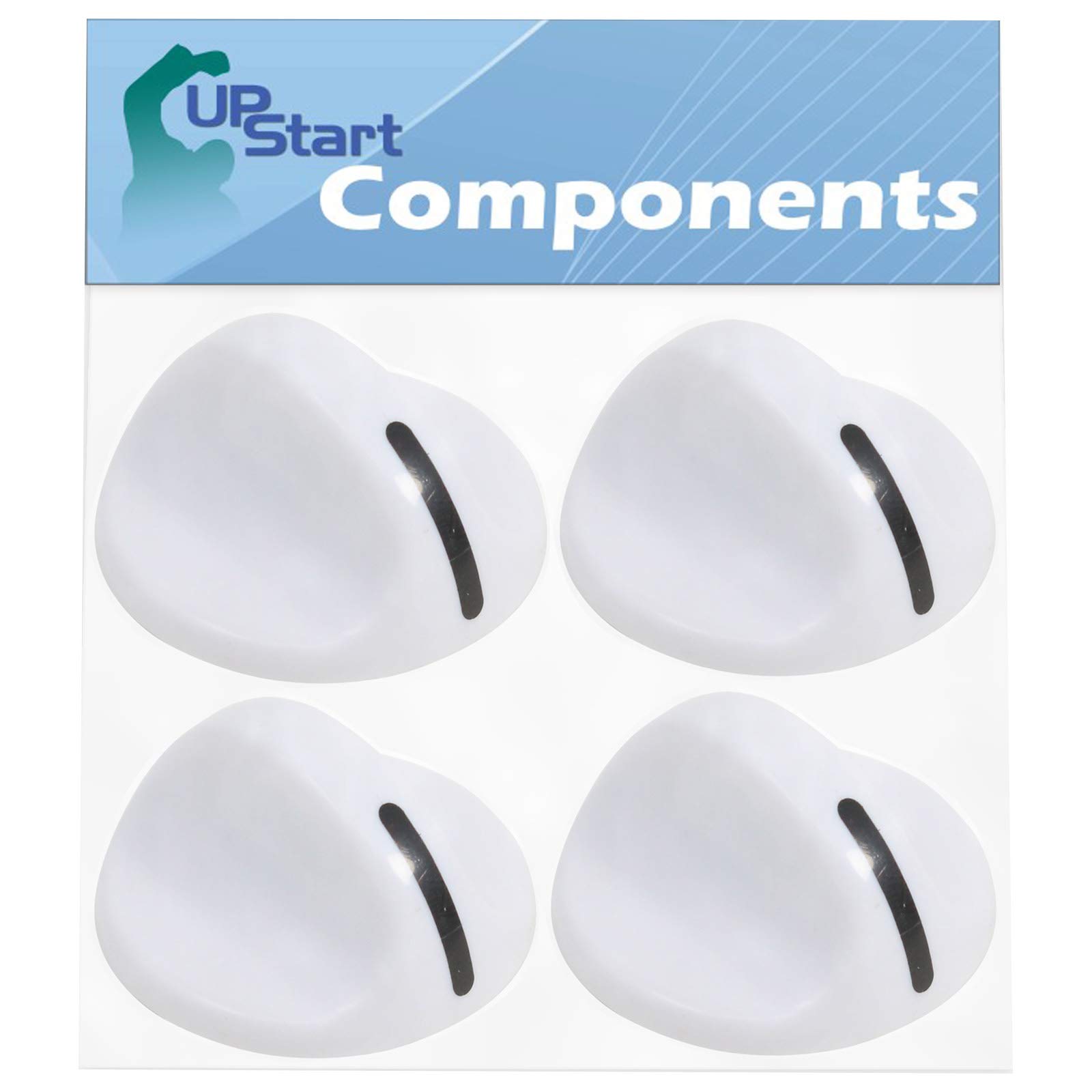 4-Pack Dryer Timer Knob Replacement for Frigidaire 131666604 - Compatible with 131965300 Rotary Knob - Perfect for DIY Appliance Repair & Laundry Room Maintenance