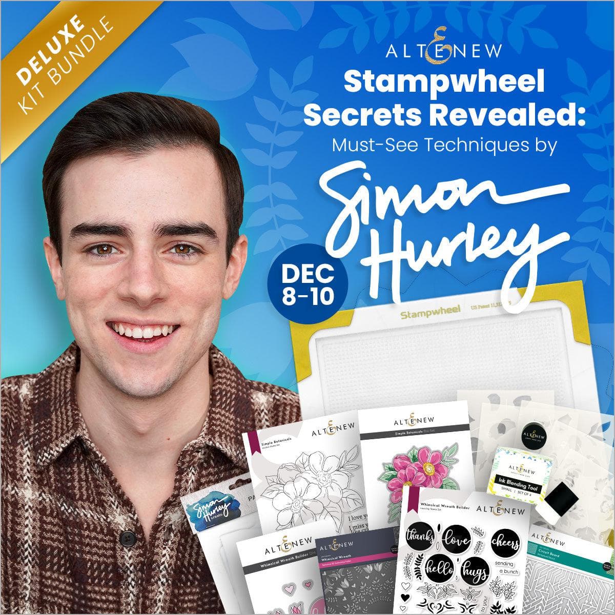 Simon Hurley's Stampwheel Techniques: Essential Guide for Card Making & Scrapbooking | DIY Paper Crafts & Creative Projects