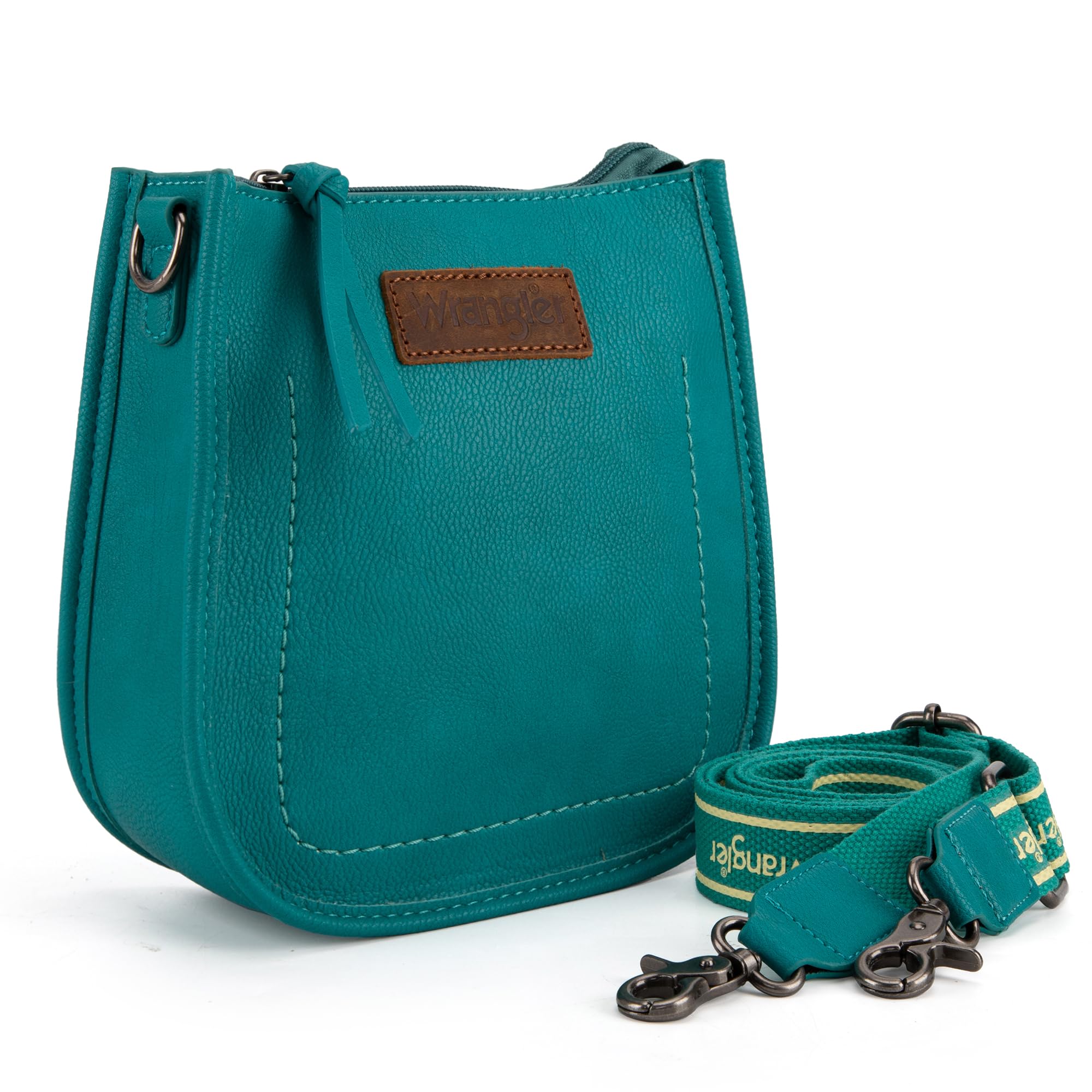 Wrangler Small Crossbody Bags for Women - Cute Mini Shoulder Purse Handbag - Perfect for Travel, Shopping & Everyday Use