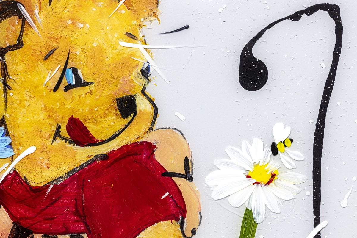 Original Set of 4 'Oh, Bother' Plush Toys - Perfect for Disney Fans, Collectors, and Winnie the Pooh Lovers - Great for Gifts, Home Decor, and Kids' Bedroom
