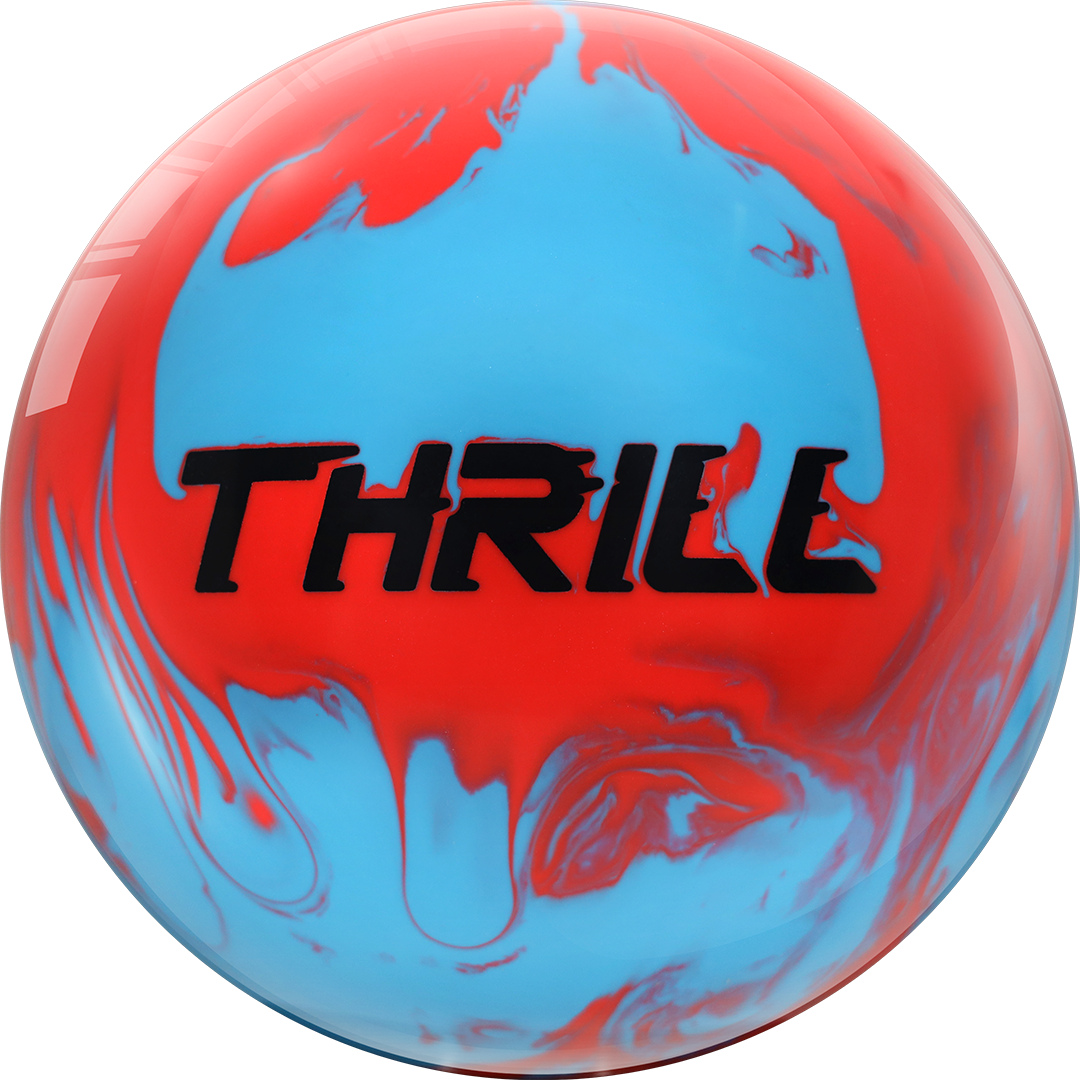 Motiv Max Thrill Solid Bowling Ball - High Performance Reactive Resin for Strikes & Spares | Perfect for League Play & Tournament Bowlers