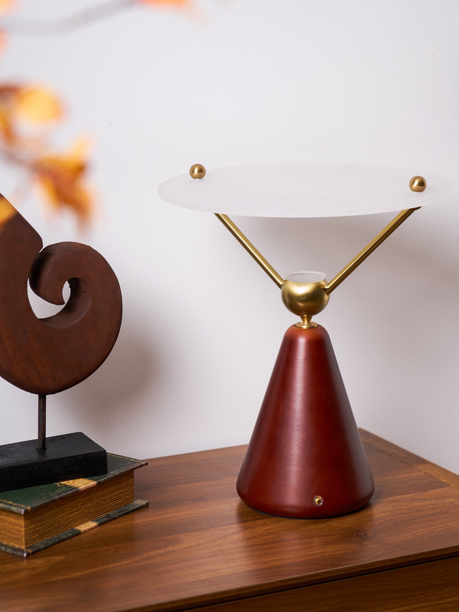 Equoray Modern LED Table Lamp - Adjustable Brightness & Color Temperature for Bedroom, Living Room, Office - Energy Efficient Night Light with USB Charging Port