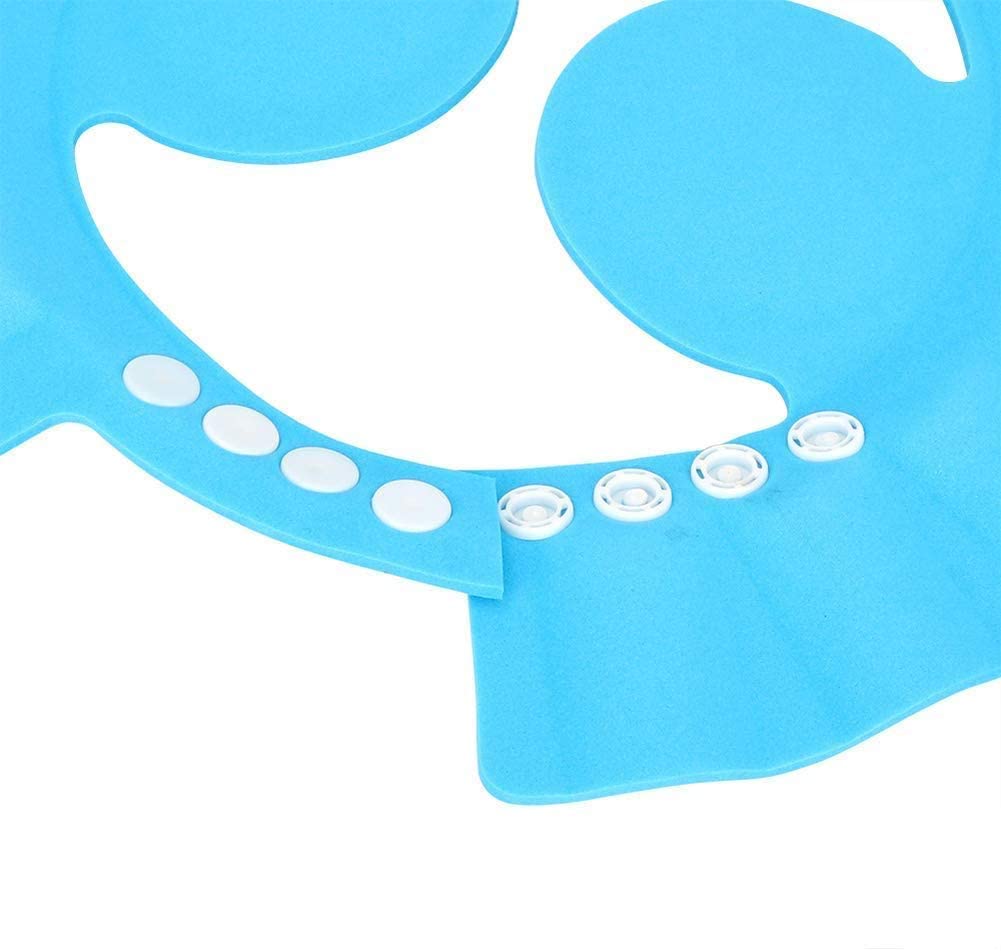 Hookcart™ Adjustable Shower Cap for Kids - Soft Baby Hair Wash Cap with Eye & Ear Protection, Waterproof Bathing Accessories (Multicolor, 1-Pack) - Perfect for Toddler Hair Washing, Spa Day & Sensitive Skin Care