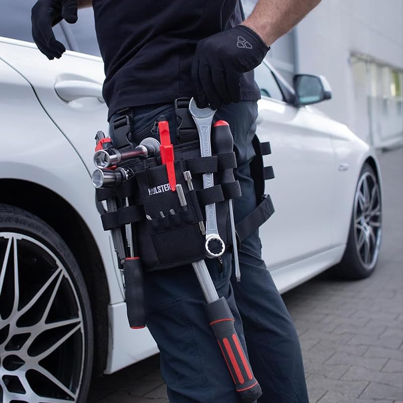 Holster Z 2.0 Tool Pouch Set - Heavy Duty Electrician & Multitool Belt Pouch with Secure Clip | Perfect for Construction, HVAC & DIY Projects