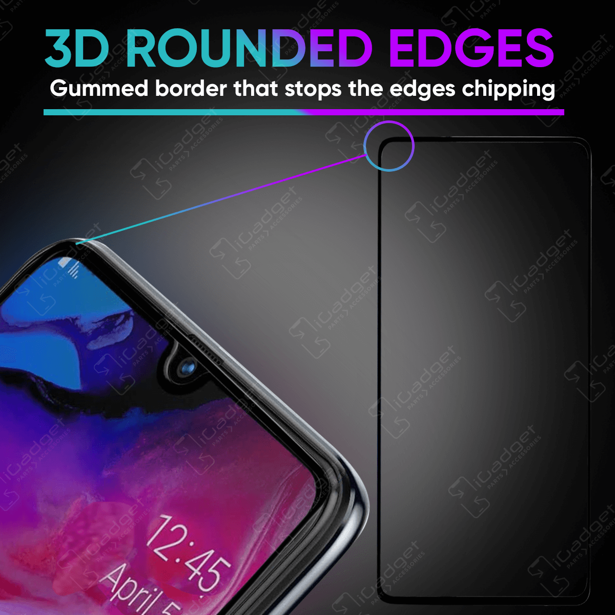 Samsung Galaxy A33 5G Screen Protector - 3D Ultra Clear Full Coverage Tempered Glass for Enhanced Protection | Perfect for Everyday Use, Gaming & Outdoor Activities
