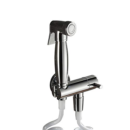 Brass Toilet Sprayer & Shower Head - Multi-Purpose Bathroom Cleaner for Pet Bathing, Squatting Pan & Floor Cleaning (Color A) | Perfect for Home, RV & Outdoor Use