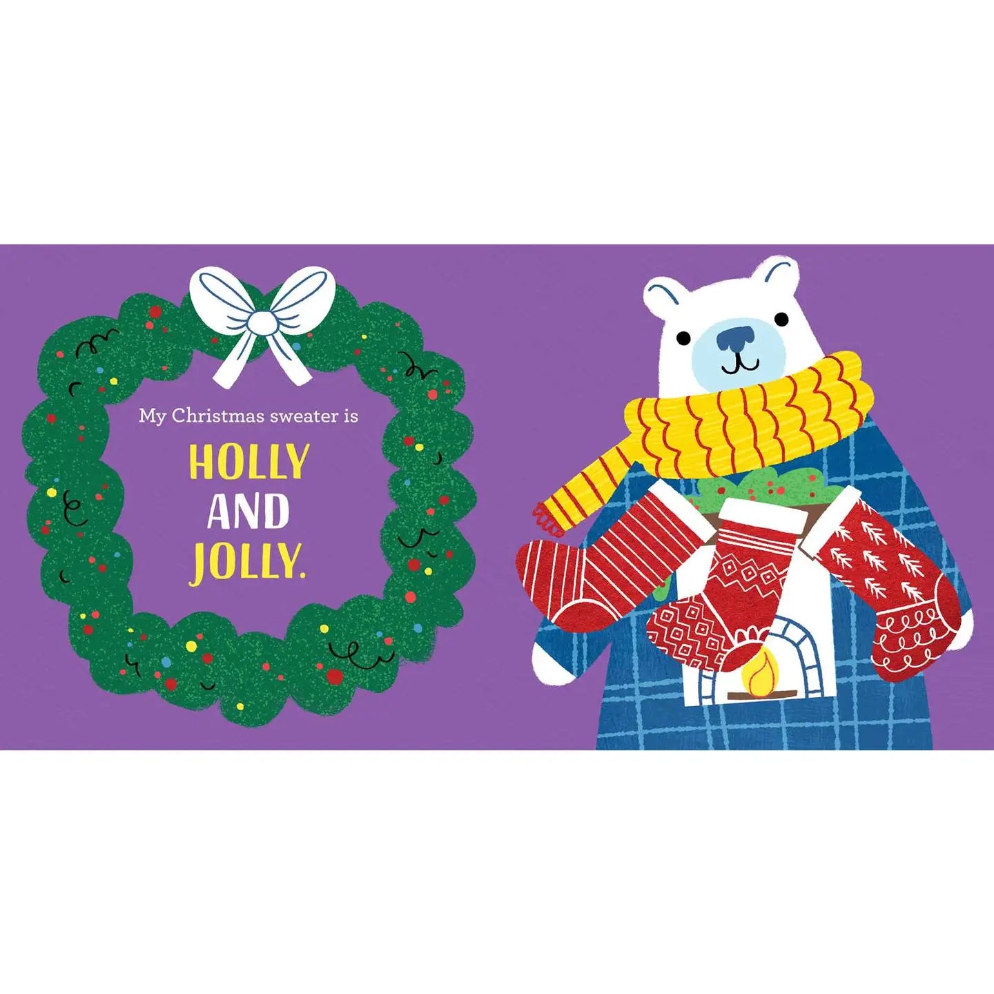 My Very Merry Ugly Christmas Sweater by Jeffrey Burton | Festive Holiday Party Outfit for Xmas Gatherings & Family Photos