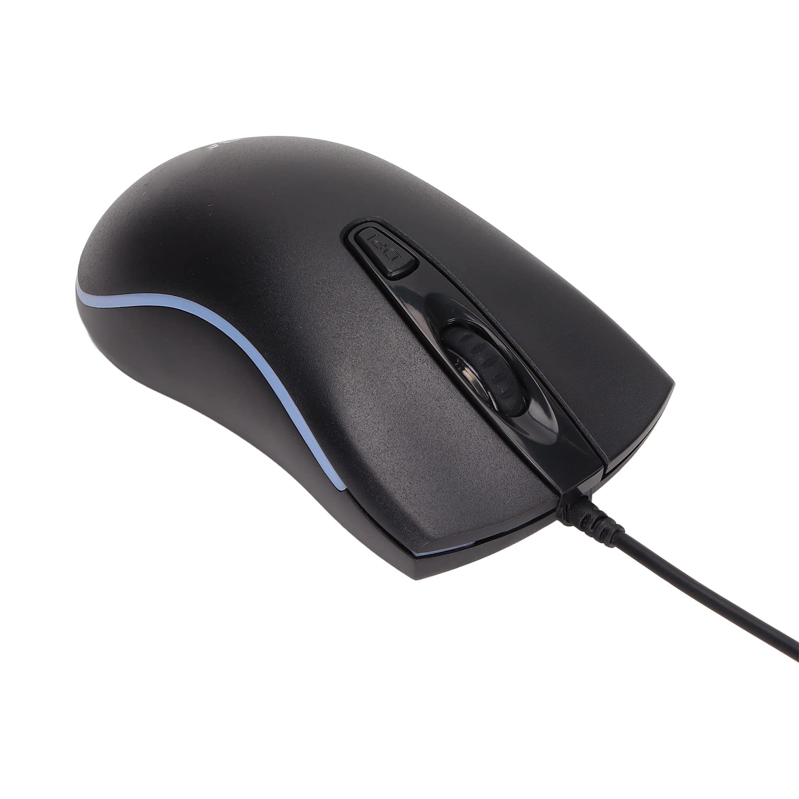 USB Wired Gaming Mouse with 1600DPI & RGB Backlight - Ergonomic Computer Mouse for PC, Laptop - Perfect for Gaming, Home Office & Work - Plug & Play