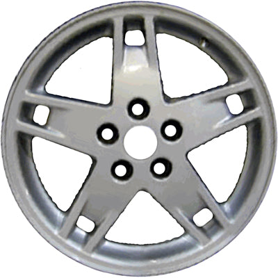 17 Inch Mitsubishi Galant OEM Silver Wheel Rim ALY065799 MR961081HA (2004-2006) - Perfect for Replacement & Car Restoration Projects