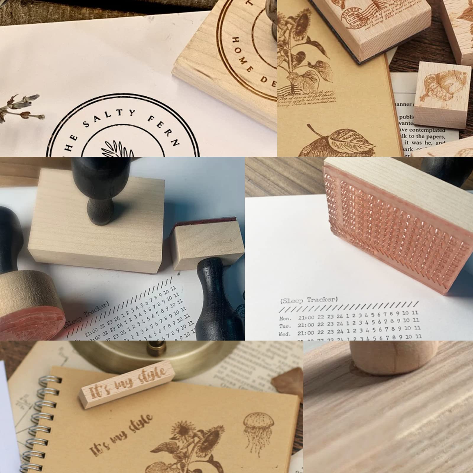 Custom Logo Stamp - Personalized Rubber Stamp for Business & Crafting - 1