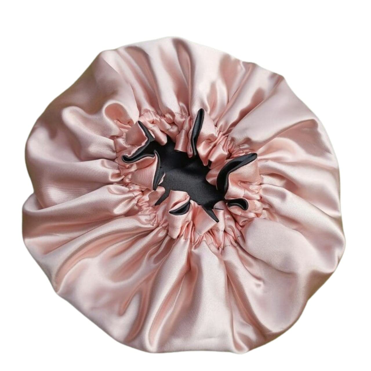Atrube Handmade Reversible Satin Bonnet for Sleeping - Adjustable Satin Hair Cap with Free Scrunchies (Multicolor) | Perfect for Nighttime Hair Protection, Travel & Natural Hair Care