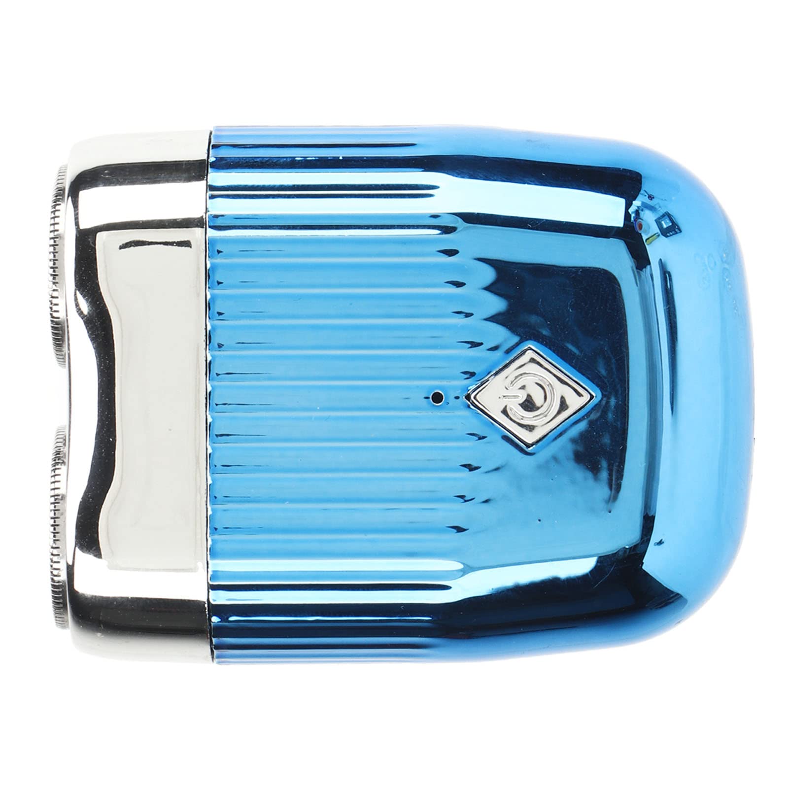 Premium Rotary Electric Shaver for Men - Waterproof, Rechargeable & Travel-Friendly with Dual Stainless Steel Blades - Ideal for Smooth Shaving at Home, Gym & Business Trips (Blue)