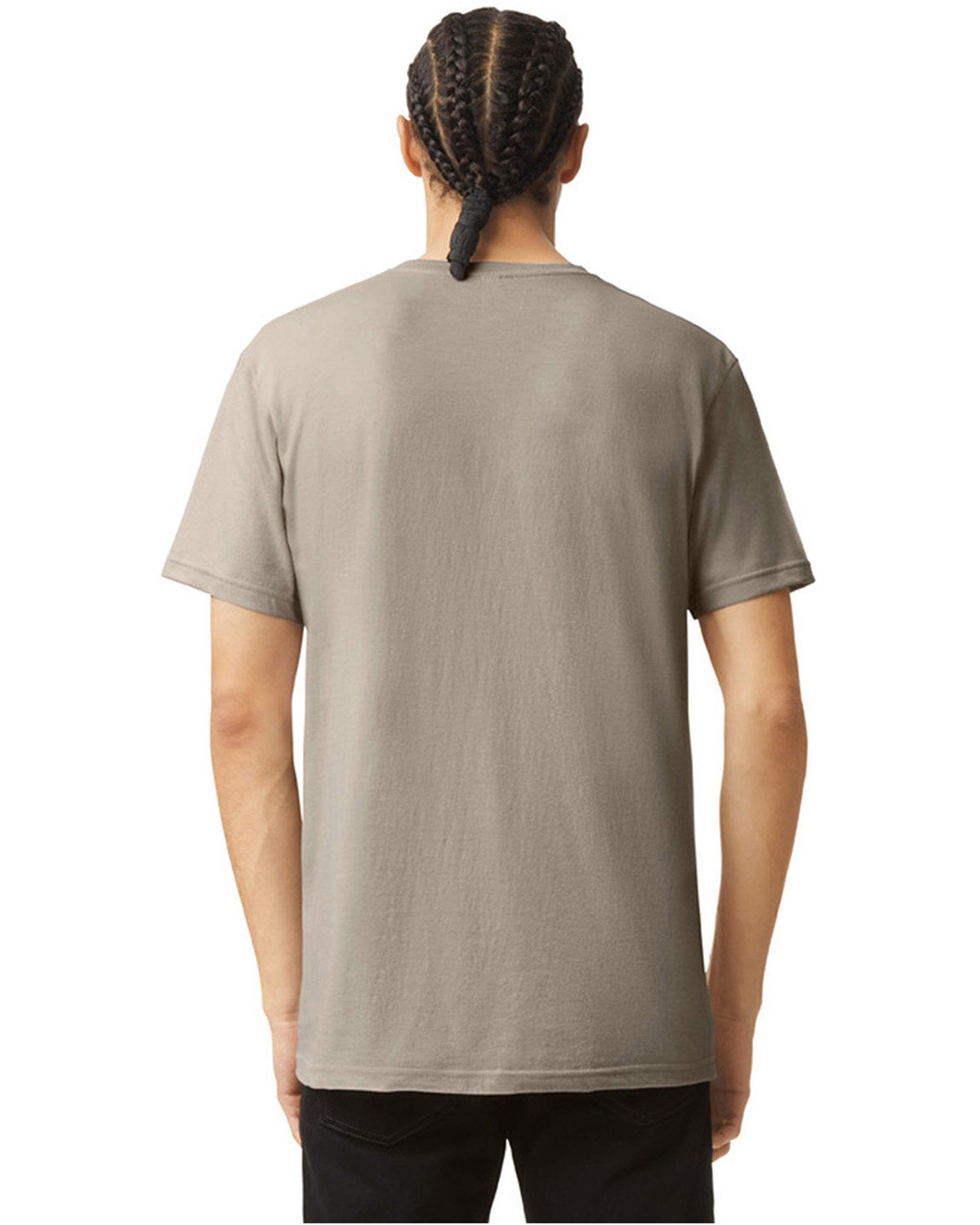 American Apparel 2006CVC Unisex V-Neck T-Shirt - Soft Cotton Blend Tee for Men & Women | Perfect for Casual Wear, Layering, and Everyday Outfits