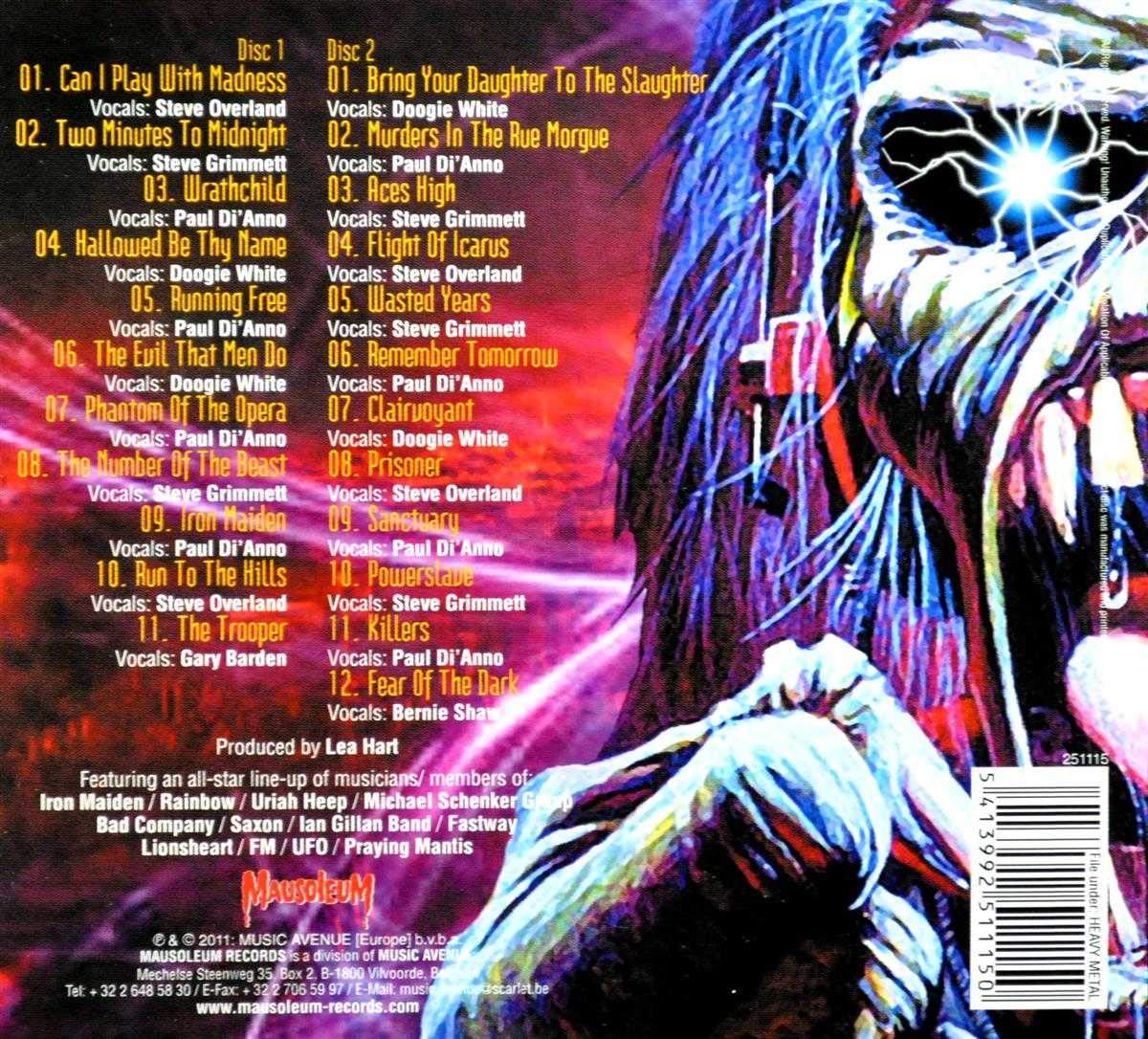 Iron Maiden Tribute Album - No Sanctuary From Madness: All-Star Metal Cover Collection | Perfect for Metal Fans, Workout Music & Road Trips