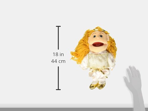 Sunny Toys 14-Inch Angel Glove Puppet - Soft Plush Hand Puppet for Kids, Storytelling, Church Plays & Educational Activities
