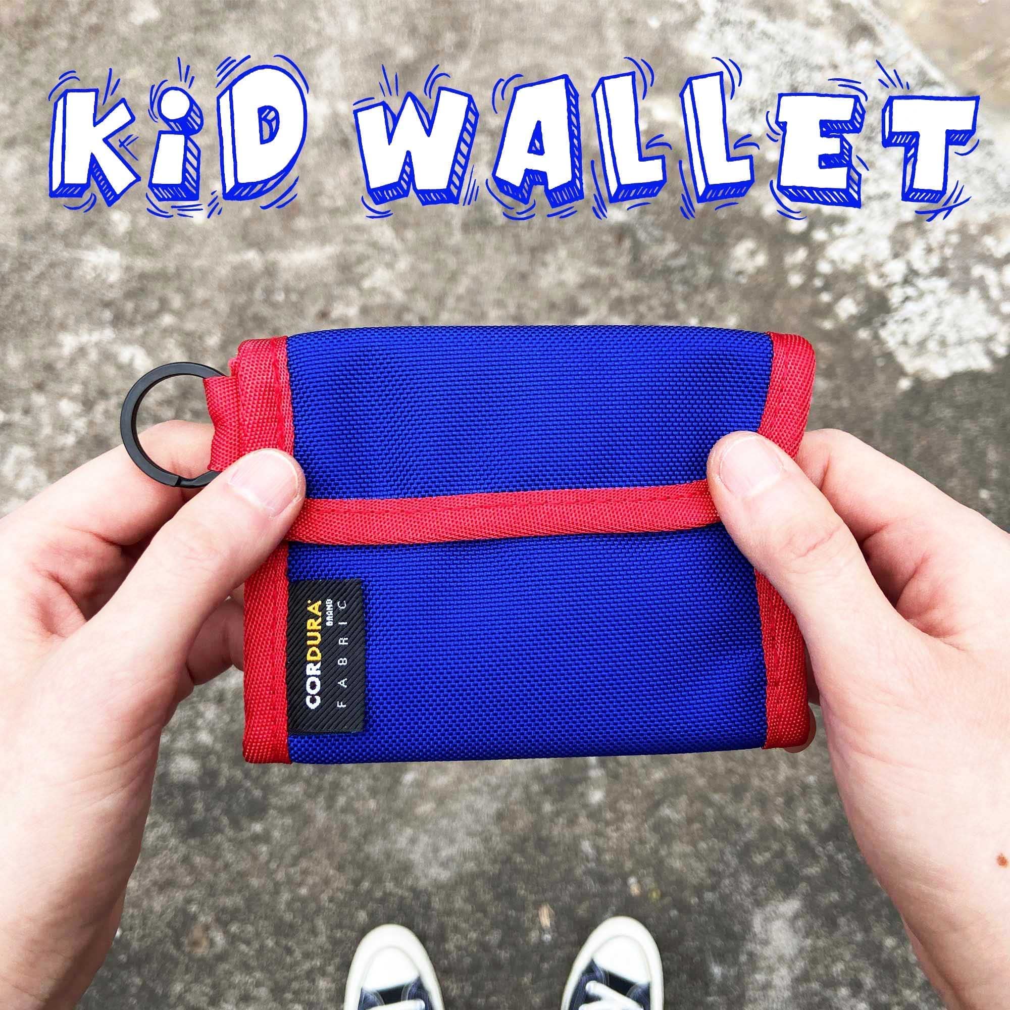 Rugged Kids Wallets for Teen Boys - Durable Wallet with Keychain Set | Perfect for School, Travel & Everyday Use