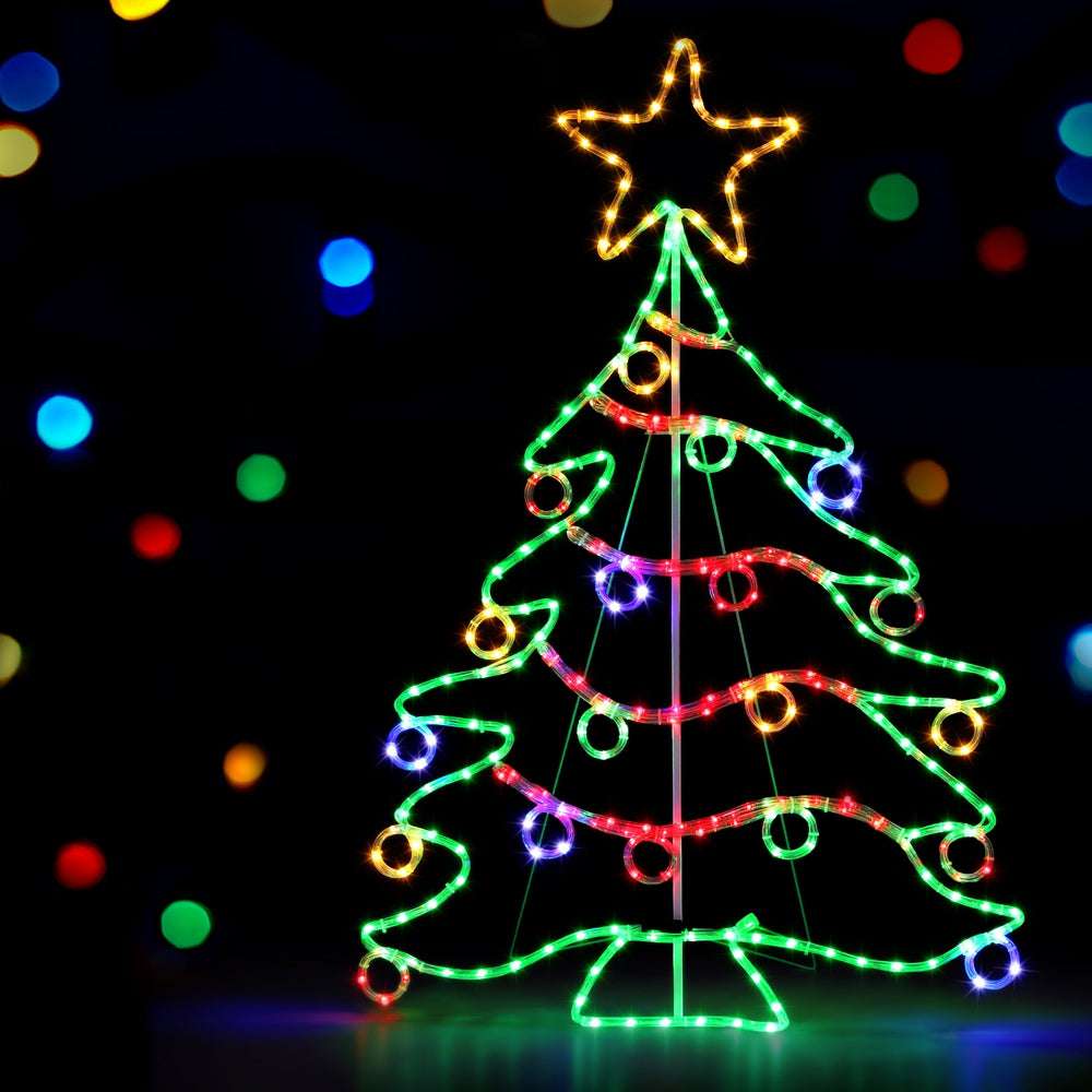 1.18M Christmas LED Rope Lights - 288 LED Outdoor String Lights for Holiday Decorations | Waterproof & Energy Efficient | Perfect for Christmas Trees, House Exterior, Garden, and Party Decor