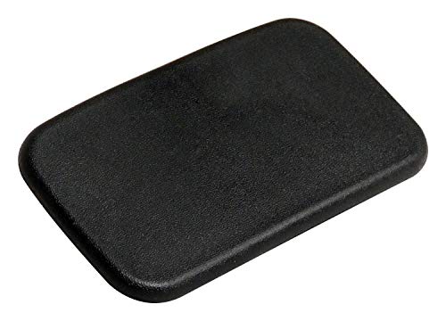 Crown Automotive 55397112AA License Plate Delete Cover - Durable Replacement for Front Bumper, Perfect for Jeep Wrangler & Other Off-Road Vehicles