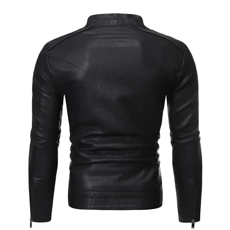 Men's Slim Fit Motorcycle Jacket - Lightweight Protective Riding Gear for Street Bikes & Cruisers | Perfect for Commuting & Weekend Adventures