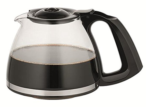 Tefal CM360811 Semi-Automatic Drip Coffee Maker for Ground Coffee - Freestanding Black Stainless Steel Coffee Machine | Perfect for Home, Office & Kitchen Use