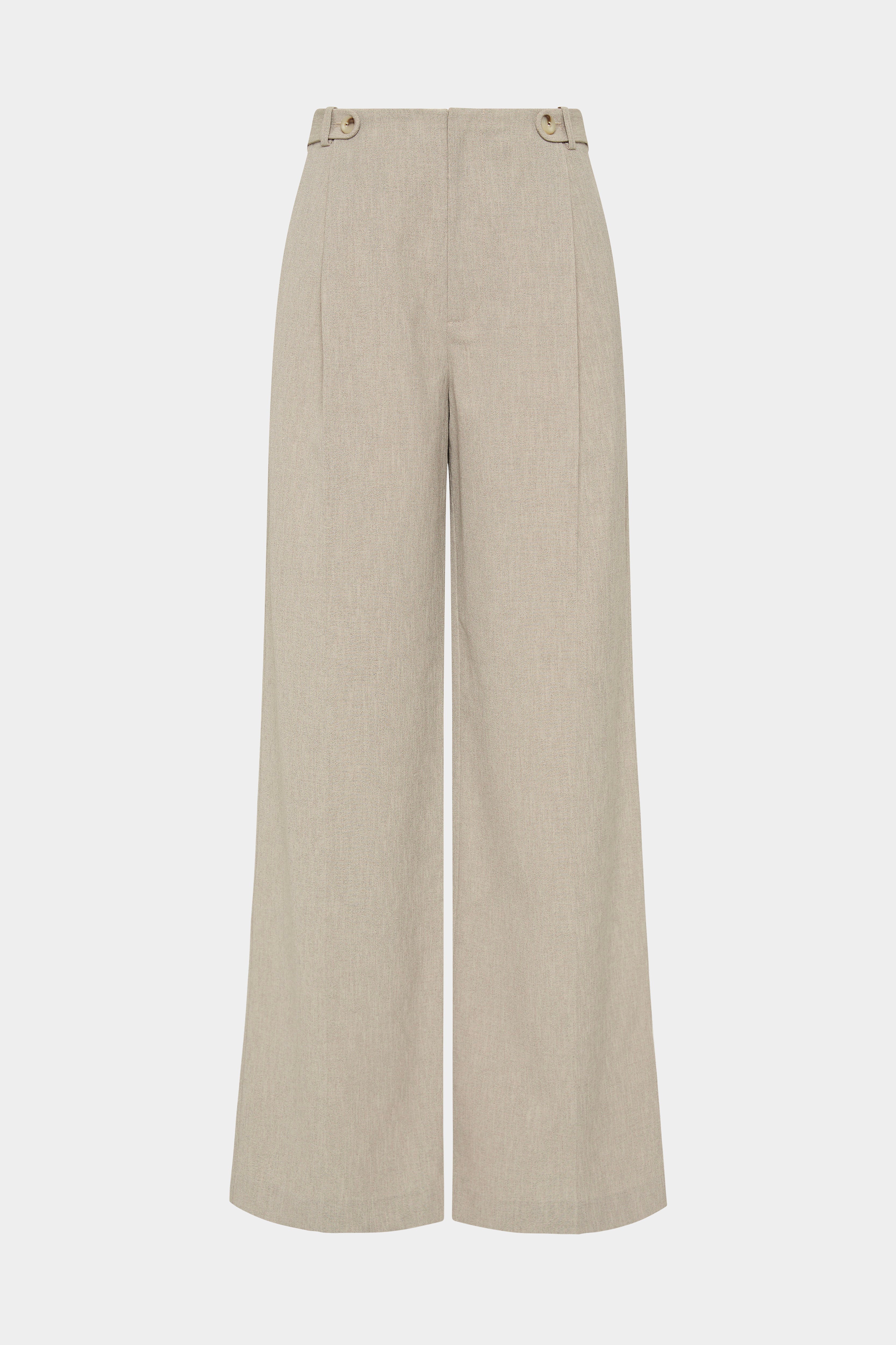 Premium Leone Natural Trousers for Women - Comfortable & Stylish Casual Pants for Work, Travel & Everyday Wear