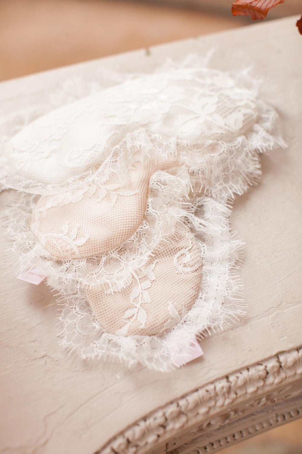 Luxury French Lace & Silk Sleep Mask for Women - Soft Comfortable Eye Cover for Sleeping, Travel & Relaxation - Perfect for Night Use, Naps & Meditation