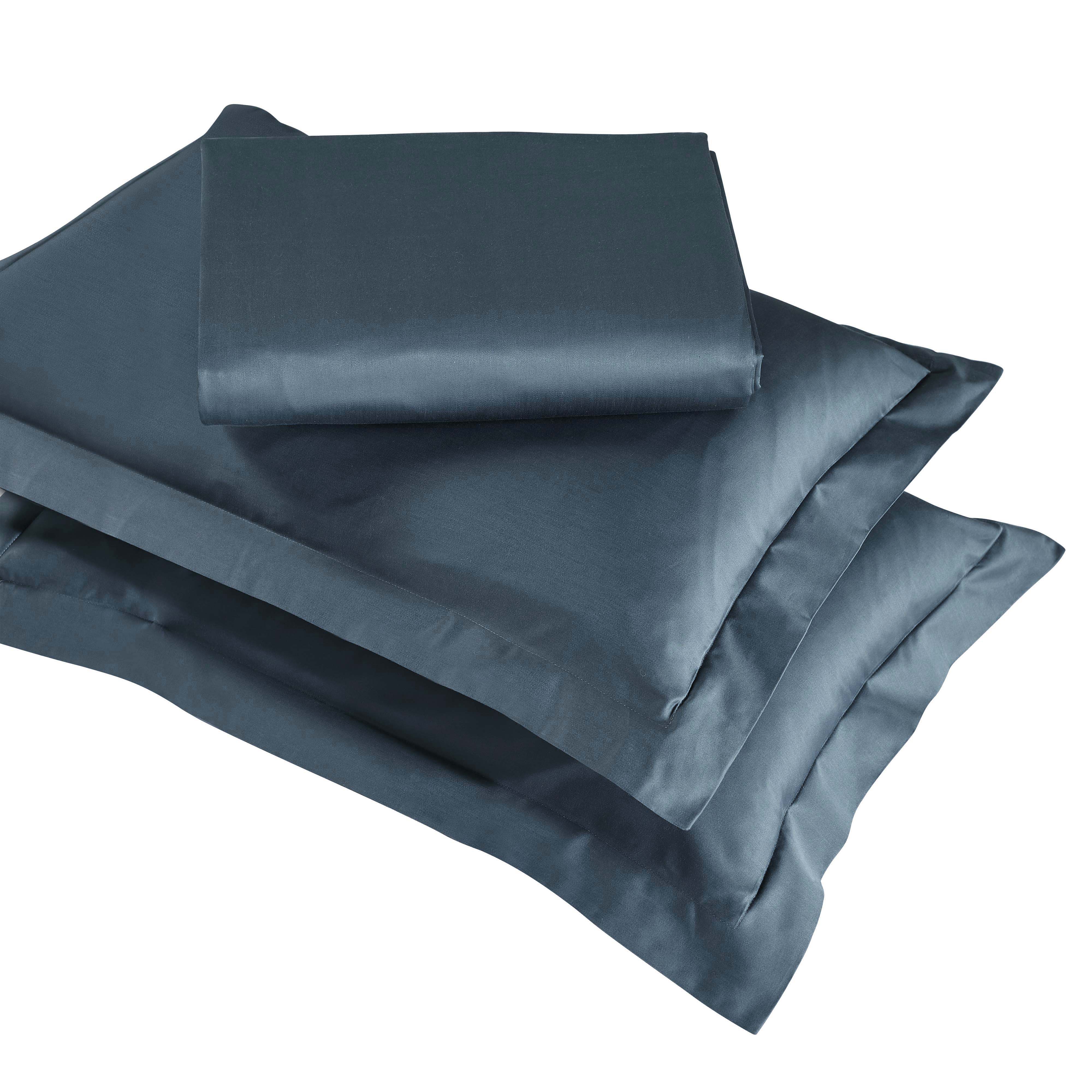 Premium 850 Thread Count 100% Cotton Solid Duvet Cover Set - King Size Bedding for Luxury Comfort & Breathable Sleep - Perfect for Master Bedrooms, Guest Rooms & Hotels
