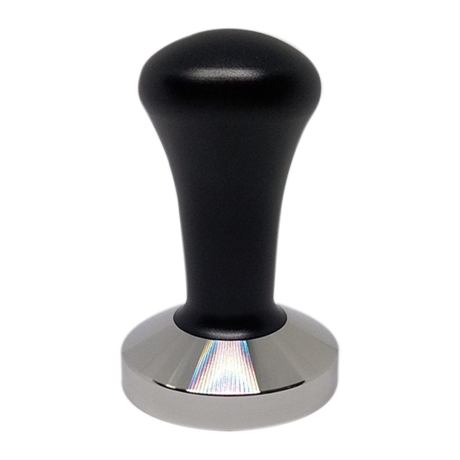 51mm Barista Espresso Coffee Tamper - Flat Base Coffee Press Machine for Perfect Extraction (Black, 51mm Diameter) - Ideal for Home & Professional Baristas, Espresso Shops & Coffee Enthusiasts