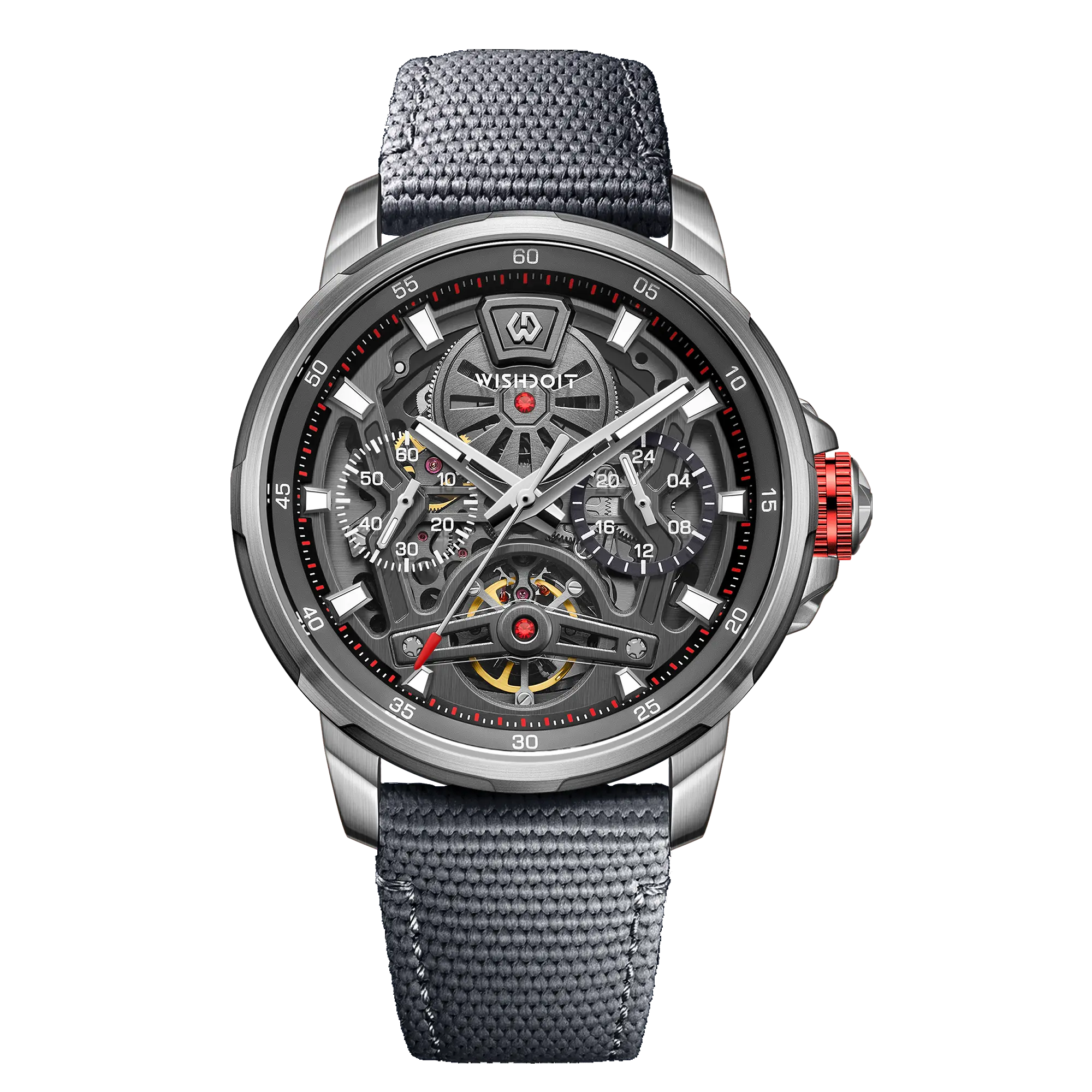 THE ARISTOS 5ATM Waterproof Automatic Men's Watch with 5 Handles - Round Dial Design for Swimming, Diving & Everyday Wear