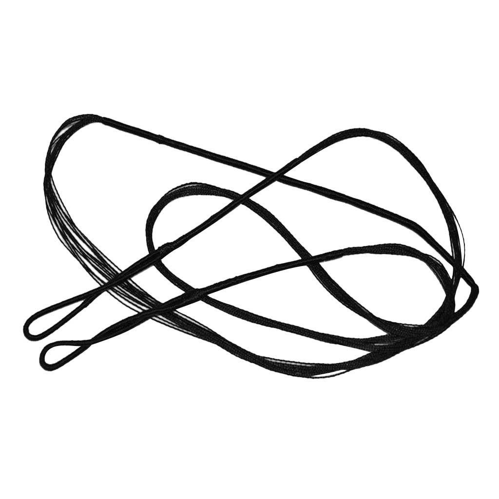 Simhoa High Strength Bowstrings for Recurve Bow & Longbow - Durable Black Bow String for Archery Hunting, Target Practice & Outdoor Sports