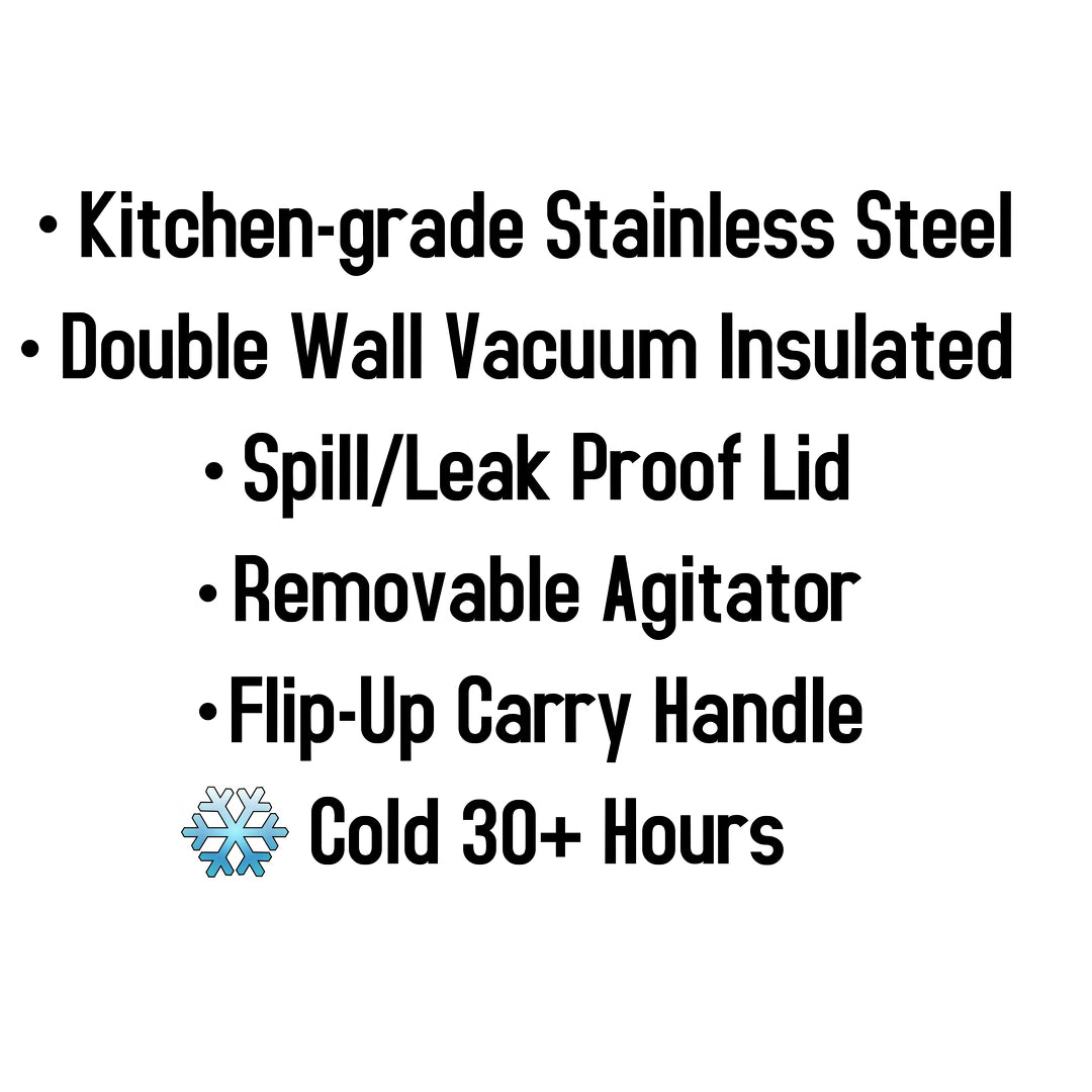 26oz White Tiger Custom Insulated Ice Shaker Bottle - Perfect for Gym, Workouts & Protein Shakes - Leakproof Stainless Steel Water Bottle with Mixing Ball