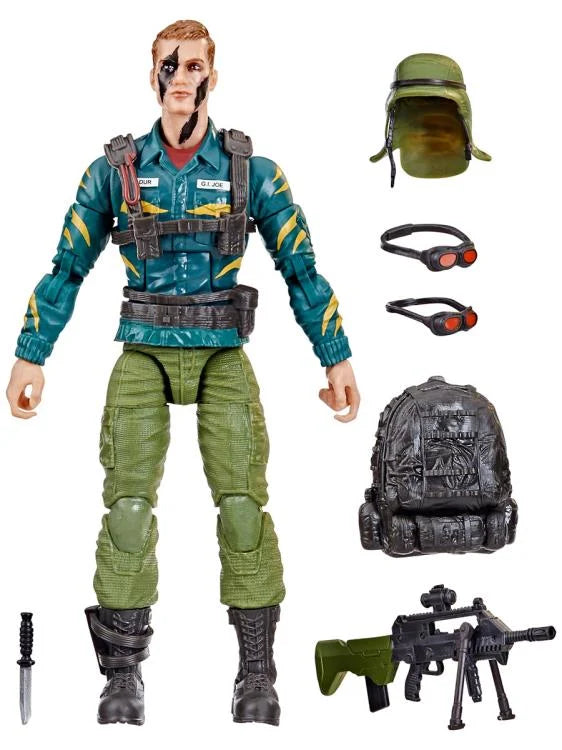 G.I. Joe Classified Series Tiger Force Dusty 6-Inch Action Figure - Collectible Military Toy for Display & Play | Perfect for Fans, Collectors & Diorama Scenes