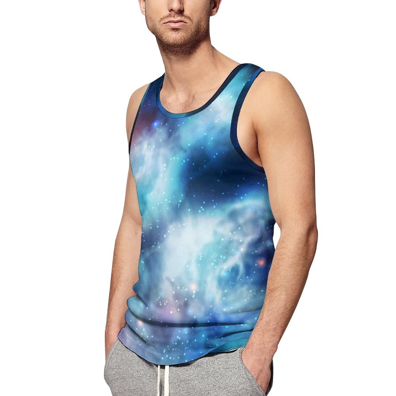 3D Graphic Tank Tops for Men - Cool Sleeveless Vest Shirts for Summer - Gym, Beach & Casual Wear