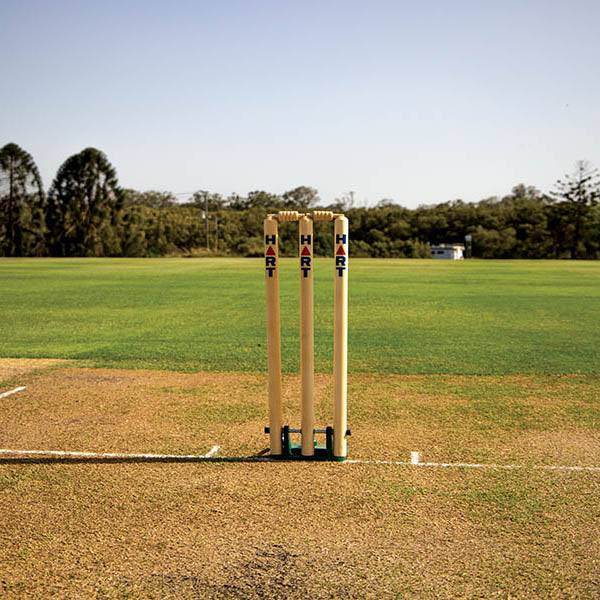 HART Spring Back Stumps Wooden - Premium Wooden Stumps for Cricket Practice, Training & Backyard Games - Perfect for Cricket Enthusiasts, Coaches & Outdoor Sports Lovers