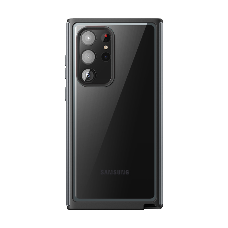 Samsung Galaxy S23 Ultra Unicorn Beetle EDGE XT Bumper Case with Built-in Screen Protector - Shockproof & Slim Design - Perfect for Outdoor Adventures & Daily Protection (Black)