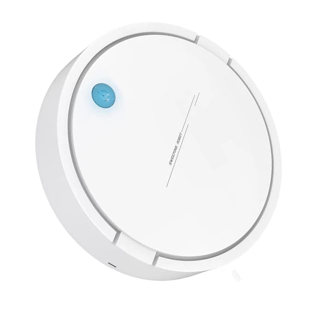 FAKEME Smart Robot Vacuum Cleaner & Mop - Strong 2000Pa Suction, Ultra Quiet, WiFi Connected, USB Rechargeable - Ideal for Hardwood Floors & Pet Hair - White (Normal Box) - Perfect for Daily Home Cleaning & Pet Owners