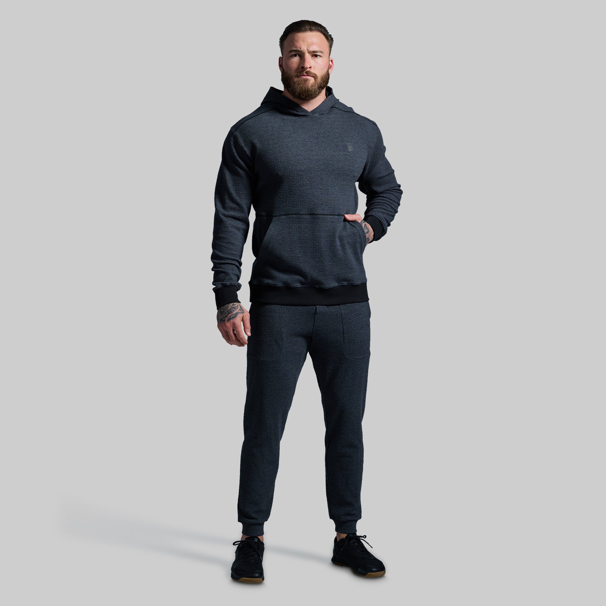 Men's Cloud Hoodie - Lightweight & Comfortable Pullover Sweatshirt (Gunmetal Grey) | Perfect for Casual Wear, Gym & Outdoor Activities