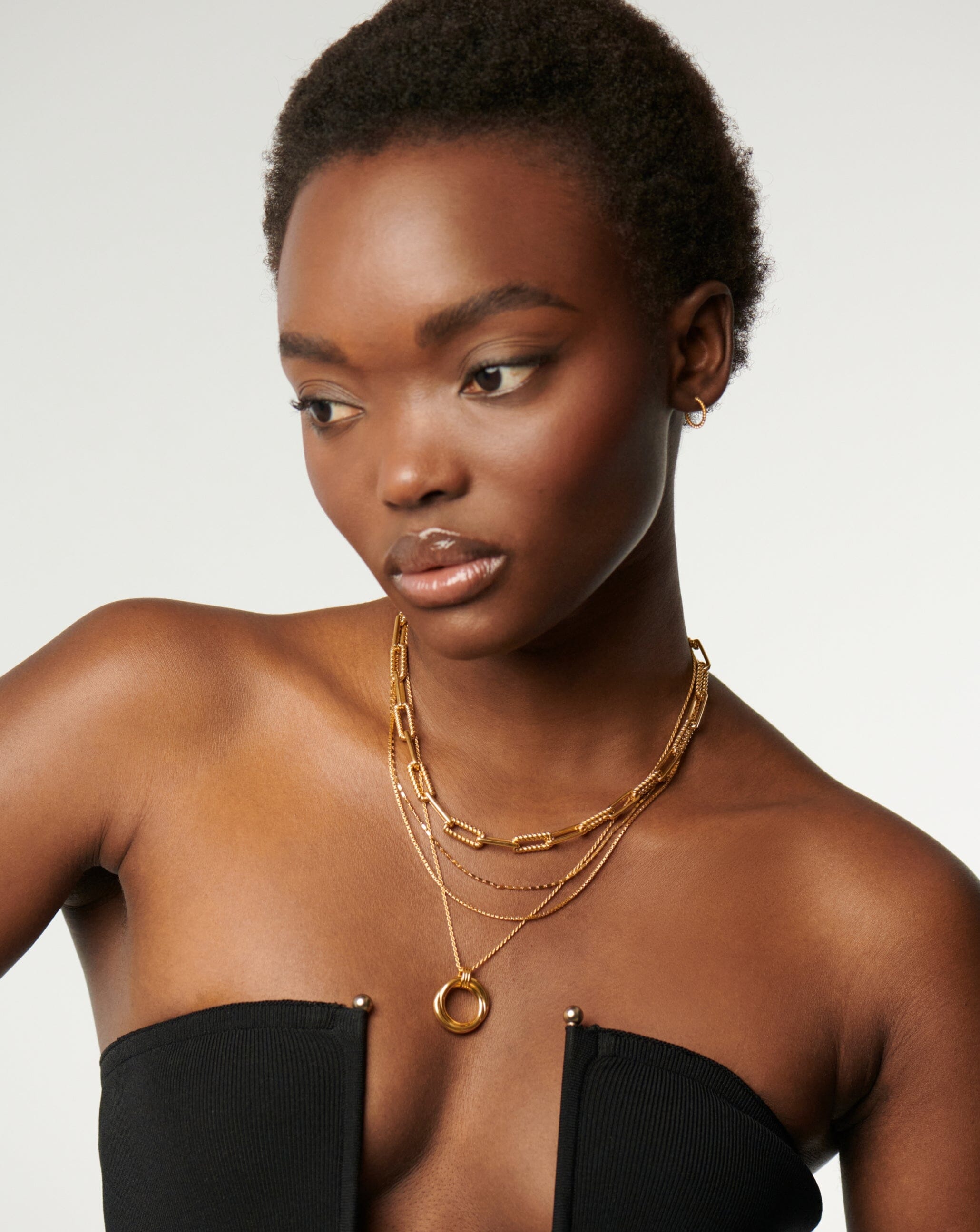 Elegant Coterie Chain Necklace for Women - Dainty Gold Layering Necklace for Everyday Wear | Perfect Gift for Her, Birthday, Anniversary & Valentine's Day | Office, Date Night & Special Occasions Jewelry