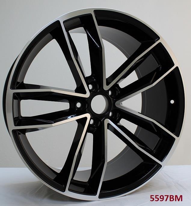 19'' Alloy Wheels for AUDI A8 & A8L (2005-Present) - 5x112 Bolt Pattern - Premium Replacement Rims for Luxury Sedans - Perfect for City Driving & Highway Cruising