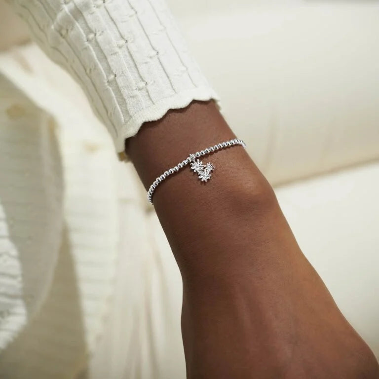 Joma Jewellery Bracelet - A Little Sympathy - Elegant Silver Charm Bracelet for Women - Perfect Gift for Sympathy, Friendship & Everyday Wear