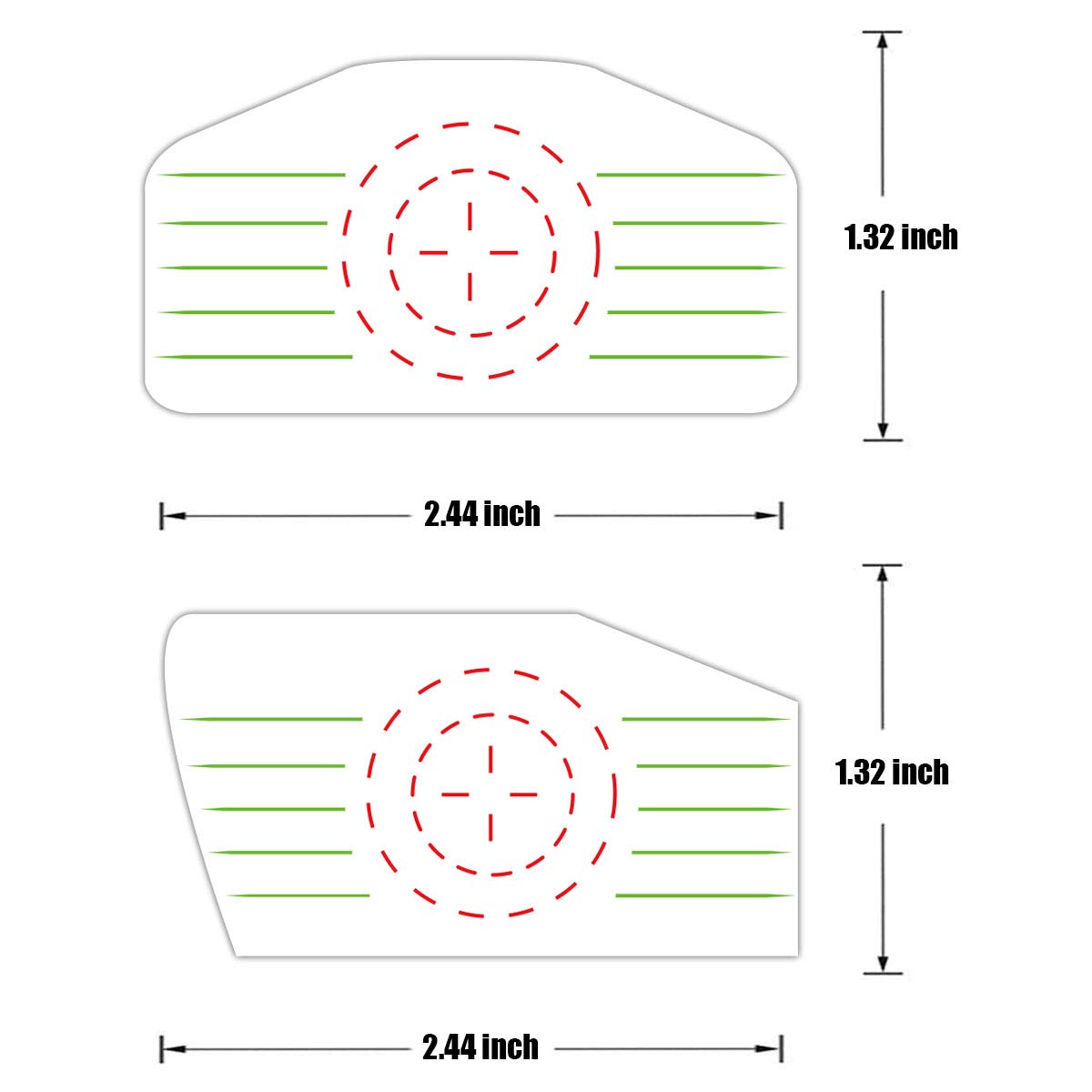 210 Pcs Golf Impact Tape Labels - Swing Training Stickers for Irons, Putters & Woods | Improve Golf Swing Accuracy | Perfect for Driving Range & Practice Sessions